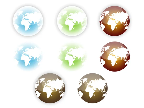 Terra, Mapa, Globo — Fotografia de Stock