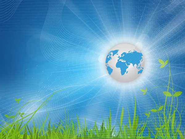 stock image Blue background Eartplant, Earth