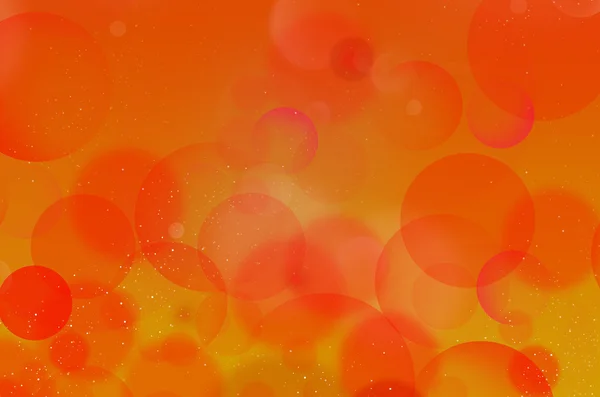 Oranžovo žlutá červená bubliny pozadí flarium — Stock fotografie