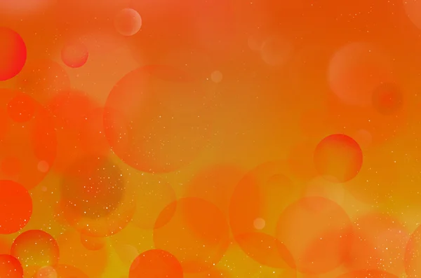 Naranja-Amarillo-Rojo burbujas fondo Flario — Foto de Stock