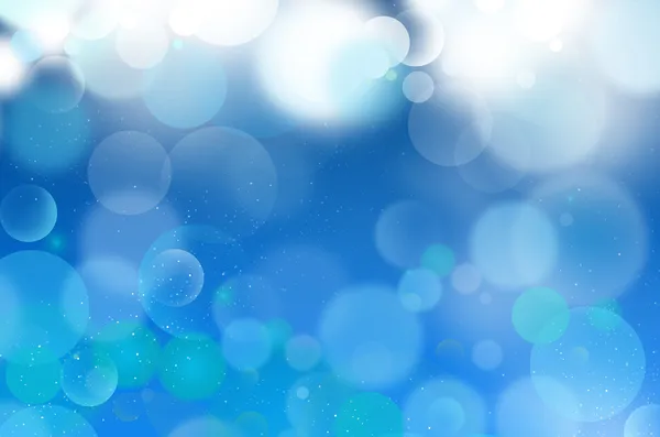 Branco-azul bolhas fundo Flário — Fotografia de Stock