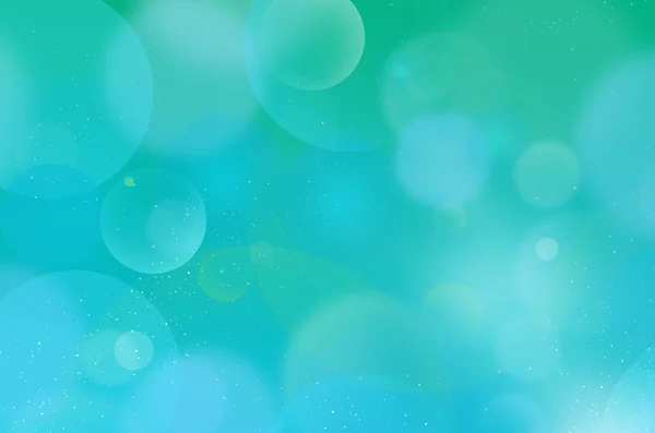 Cyan-blå bubblor bakgrund flarium — Stockfoto