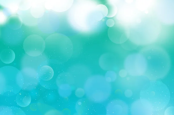 Branco-ciano-azul bolhas fundo Flário — Fotografia de Stock