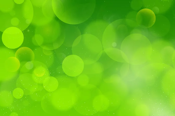 Bolhas verdes fundo Flário — Fotografia de Stock