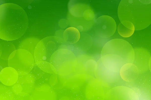 Zöld buborékok háttér Flarium — Stock Fotó