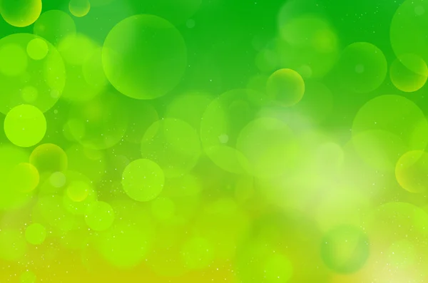 Bolhas verdes fundo Flário — Fotografia de Stock
