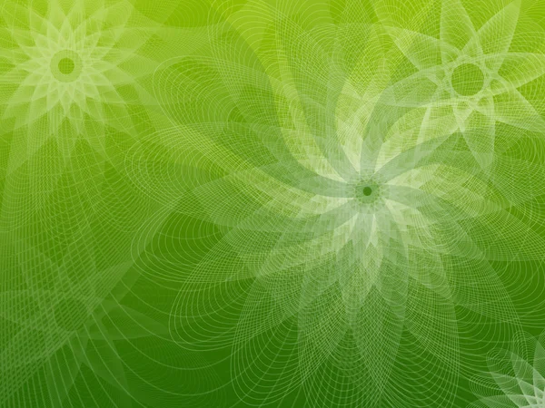 Зелена сітка квітковий фон Квіткова зірка — стокове фото