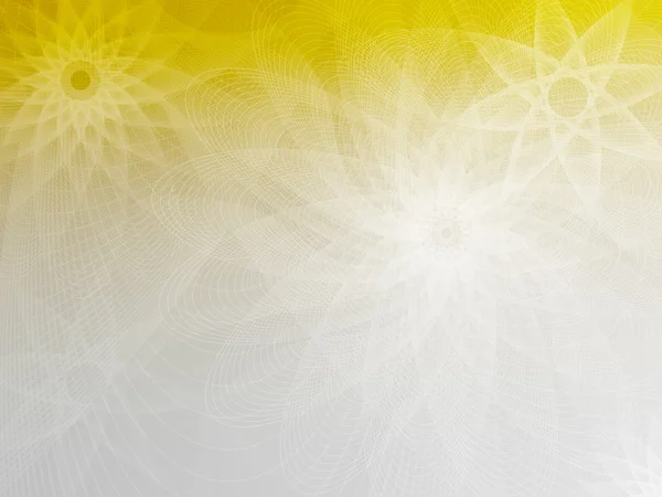 Yellow-Gray mesh flower background FlowerStar CW — Stock Photo, Image
