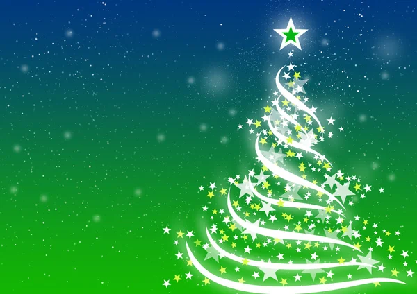 Jul bakgrund dxm blå-grön — Stockfoto