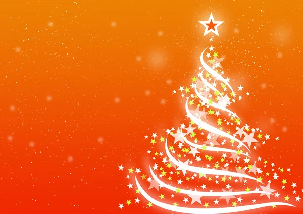Kerstmis achtergrond dxm oranje — Stockfoto