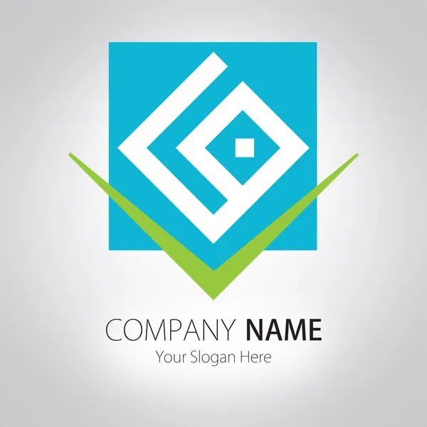 Разработка логотипа компании, вектор — стоковый вектор