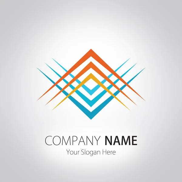 Разработка логотипа компании, вектор — стоковый вектор