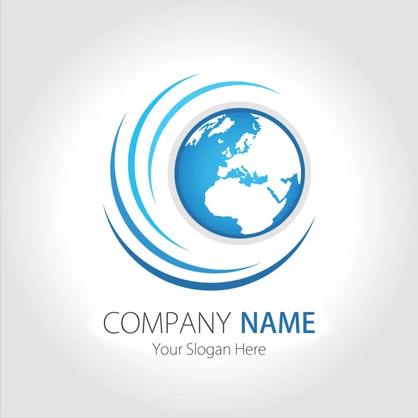 Diseño de Logo de Empresa (Negocio), Vector — Vector de stock