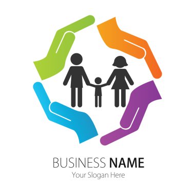 Company (Business) Logo Design, Vector, Peoples clipart