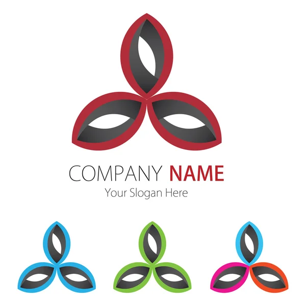 Vállalati (üzleti) Logo Design, vektor — Stock Vector