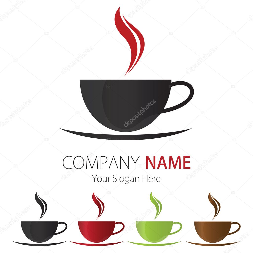 Company (Business) Logo Design, Vector, Cup of coffee