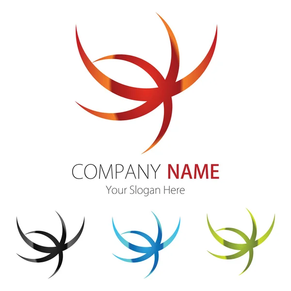 Společnost (obchodní) Logo Design, vektor — Stockový vektor