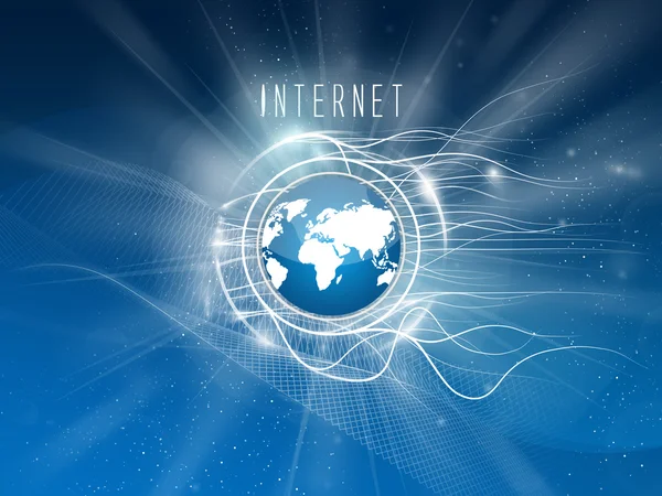 Contexte, Services Internet, Schéma — Photo