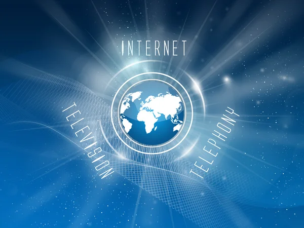 Contexte, Services Internet, Schéma — Photo