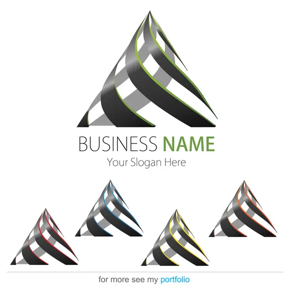 Yritys (Business) Logo Design, Vektori — vektorikuva