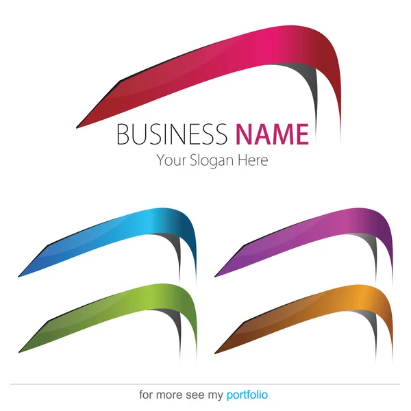 Projekt Logo firmy (biznes), wektor — Wektor stockowy