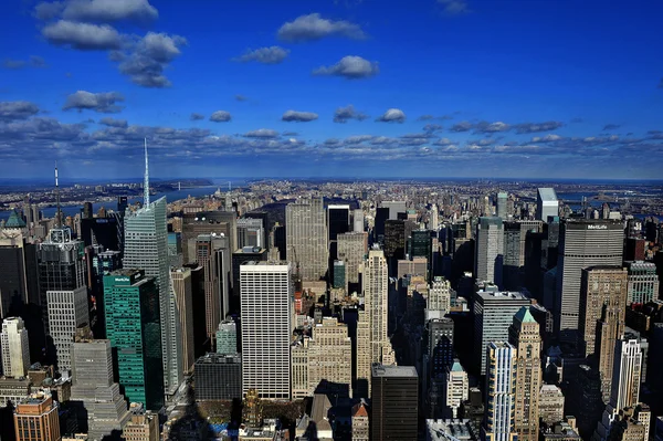 Nueva York Vista aérea del parque central — Foto de Stock