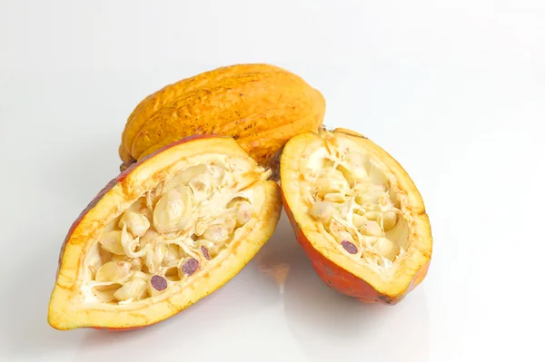 Какао фрукти Ліцензійні Стокові Зображення