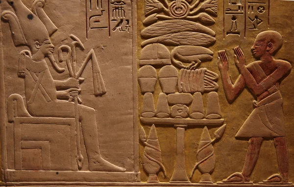 Αρχαία αιγυπτιακή εικόνες — Φωτογραφία Αρχείου