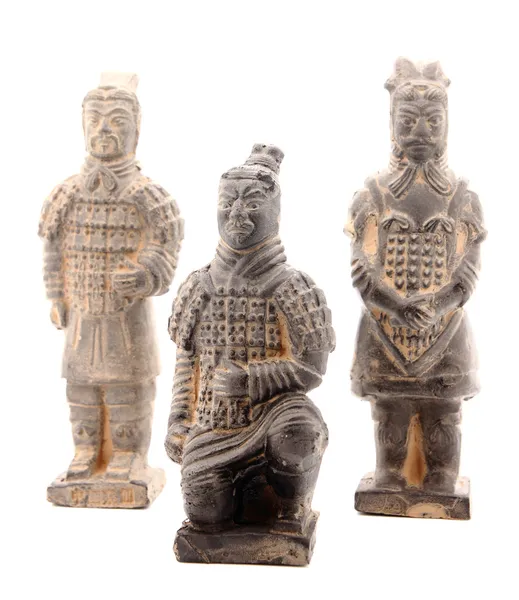 Group of terracotta warriors Royalty Free Stock Photos
