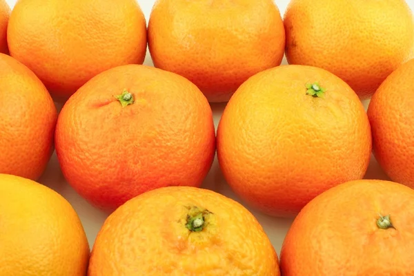 Muchas mandarinas. — Foto de Stock
