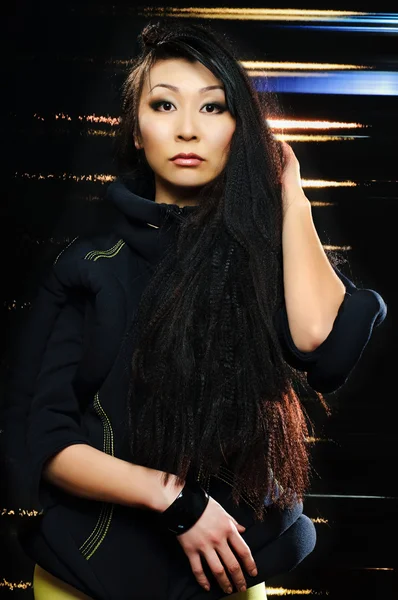 Brunette asiatique modèle — Photo