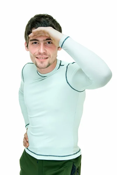 Man in jersey — Stockfoto