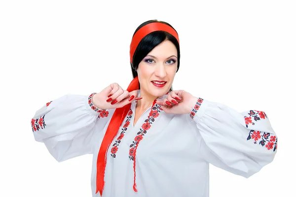 Ukrainian lady — Stock Photo, Image