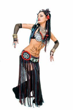 This is tribal dance clipart