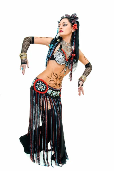 Jest to taniec tribal — Zdjęcie stockowe