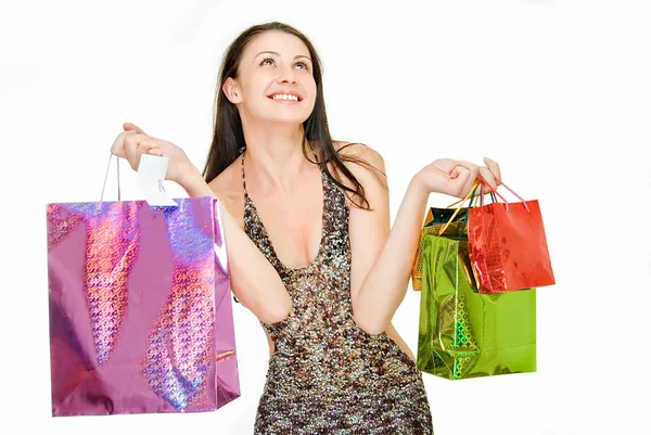 With gifts — Stock Photo, Image