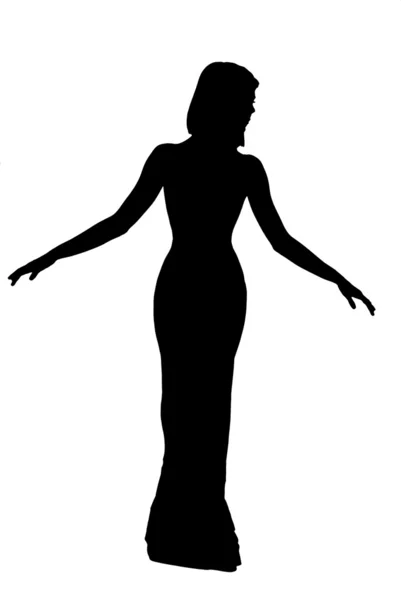 Desired silhouette — Stock Photo, Image
