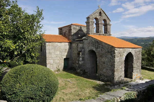 stock image Visigothic church of Santa Comba, Bande