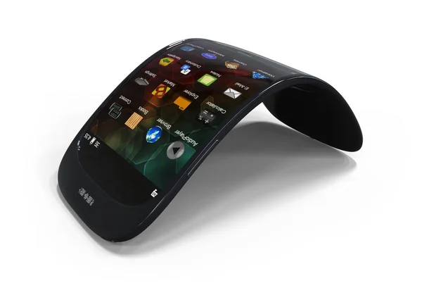 Flexible generic smartphone — Stock Photo, Image
