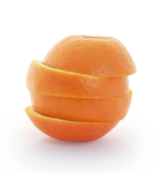 Orange on white background — Stock Photo, Image