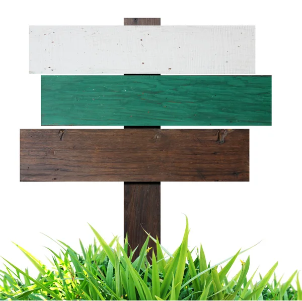 Wood sign — Stock Photo, Image