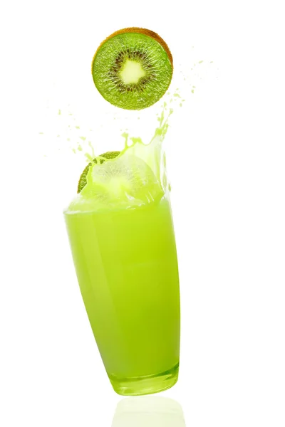 Färsk kiwi juice — Stockfoto