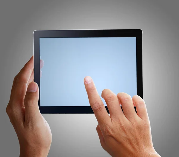 Concepto de tableta táctil — Foto de Stock