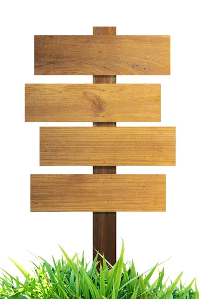 Znak drewna — Zdjęcie stockowe