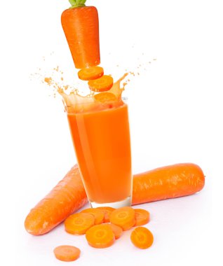 Carrot juice clipart