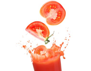 Tomato juice clipart