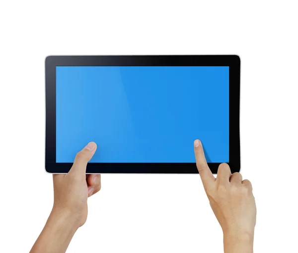 Concepto de tableta táctil —  Fotos de Stock