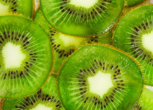 Segmenten kiwi vruchten — Stockfoto