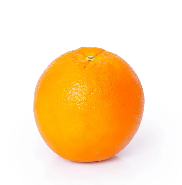 สีส้มบนพื้นหลังสีขาว — ภาพถ่ายสต็อก