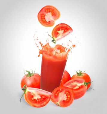 Tomato juice clipart